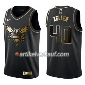NBA Charlotte Hornets Trikot Cody Zeller 40 Nike Schwarz Golden Edition Swingman - Herren